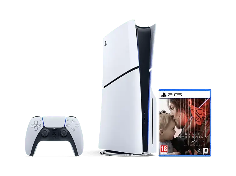 Sony PlayStation®5 (Modellgruppe: Slim) inkl. Death Stranding 2: On the Beach; PlayStation 5----Spielekonsole