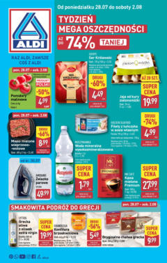 Pogląd gazetki "Gazetka" ze sklepu Aldi ważnej od 28.07.2025
