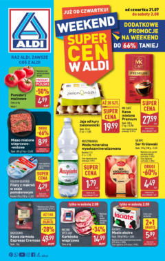 Pogląd oferty "Aldi - Aldi weekend ważne do 2.08" - ważna od 30.07.2025