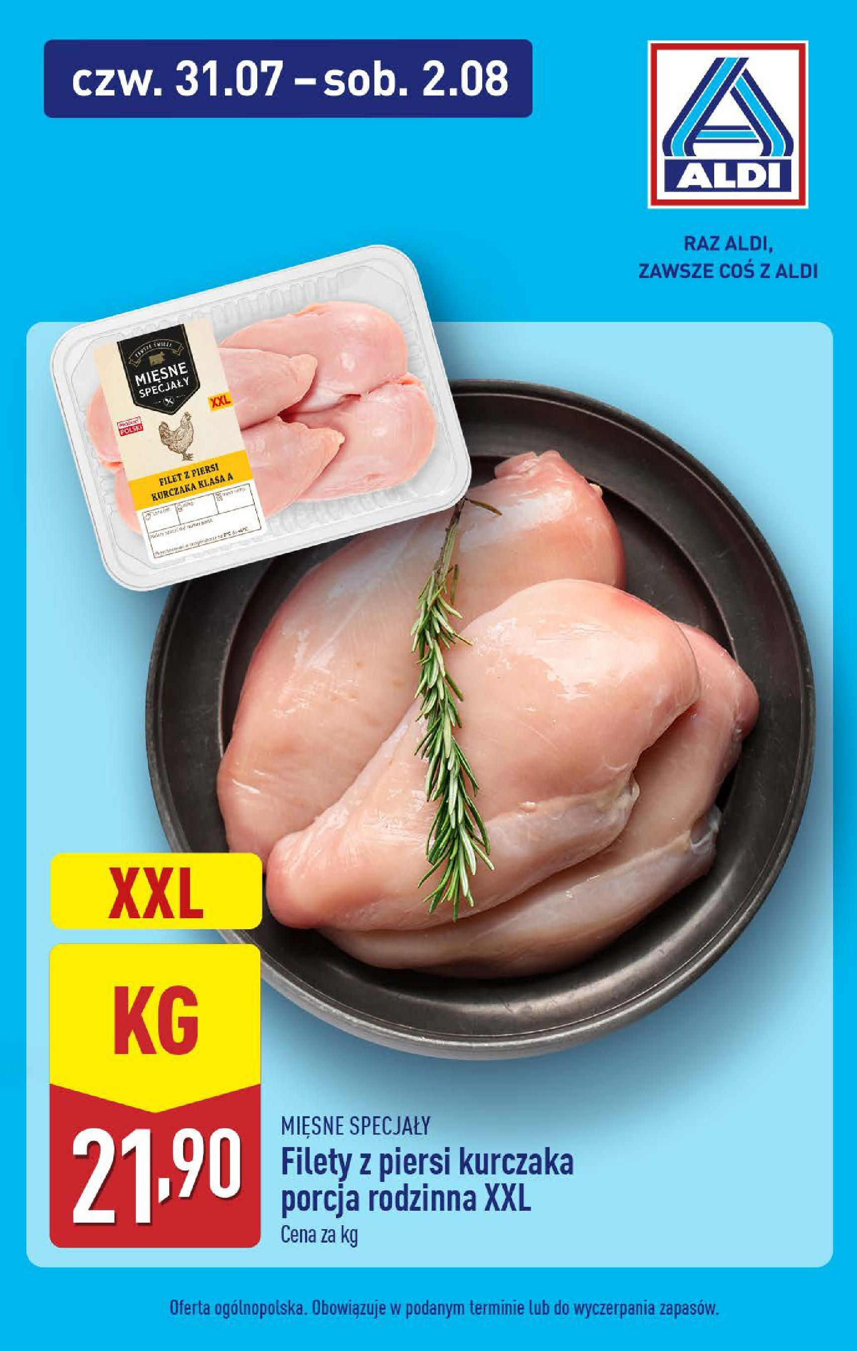 Aldi Gazetka - Od czwartku od 31.07.2025 | Nowa PDF gazetka | Strona: 3 | Produkty: Piersi, Filet z piersi kurczaka Aldi Gazetka - Od czwartku od 31.07.2025 - Ulotka PDF, promocje | Strona: 3 | Produkty: Piersi, Filet z piersi kurczaka