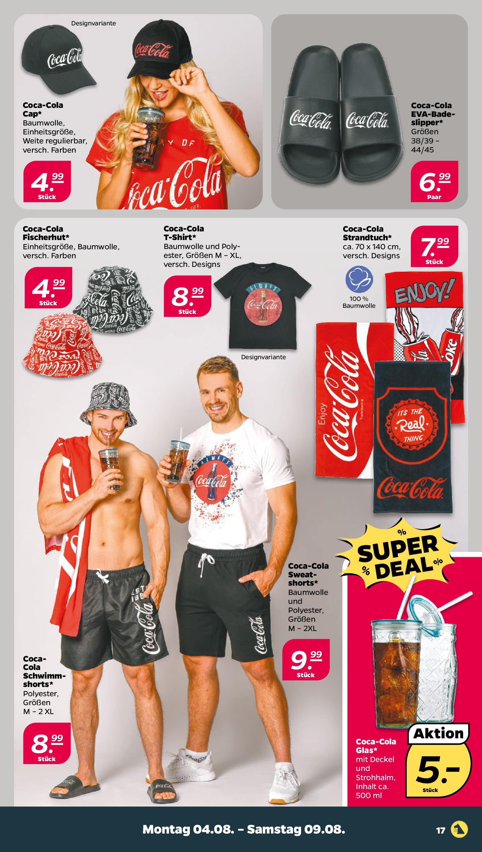 Netto Prospekt Berlin ab 03.08.2025 → Angebote nächste Woche | Seite: 19 | Produkte: Coca cola, Cola Netto Prospekt Berlin ab 03.08.2025 → Angebote nächste Woche | Seite: 19 | Produkte: Coca cola, Cola