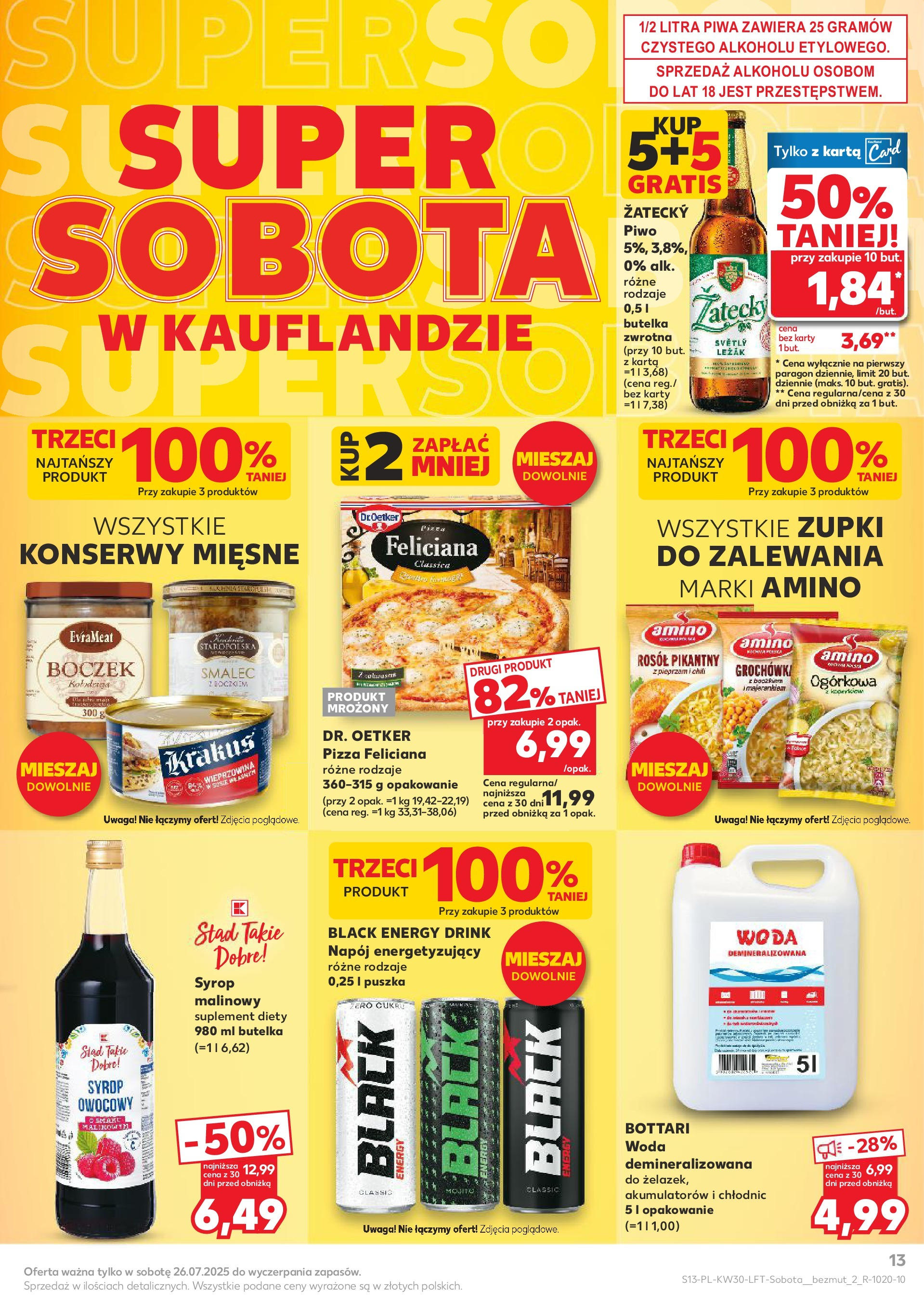 Kaufland gazetka (24.07.2025) - od jutra | Strona: 13 | Produkty: Jogurt śmietankowy, Bez laktozy, Musztarda, Ser Kaufland gazetka od 24.07.2025 - od jutra PDF | Strona: 13 | Produkty: Jogurt śmietankowy, Bez laktozy, Musztarda, Ser