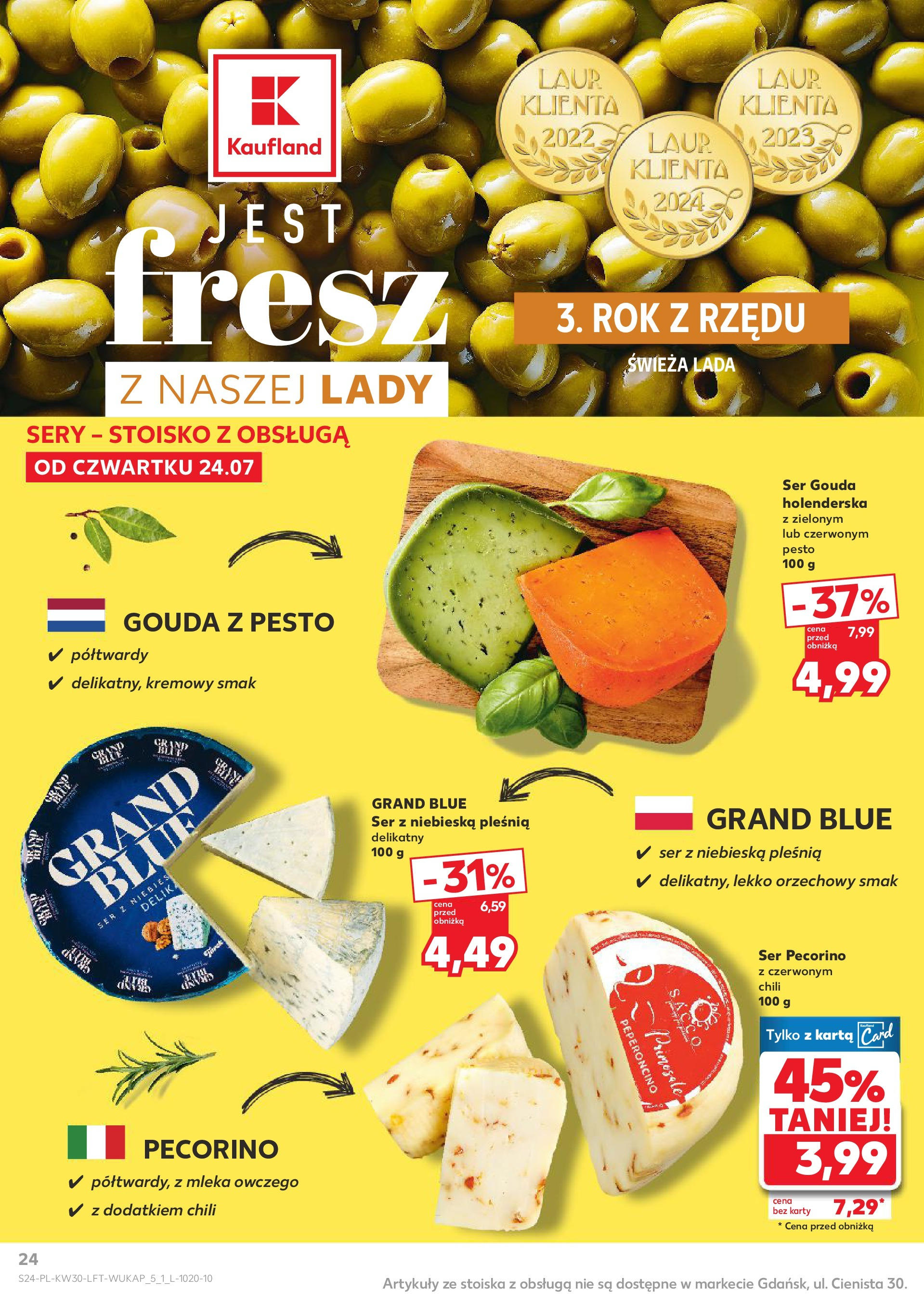 Kaufland gazetka (24.07.2025) - od jutra | Strona: 24 | Produkty: Pieczywo Kaufland gazetka od 24.07.2025 - od jutra PDF | Strona: 24 | Produkty: Pieczywo