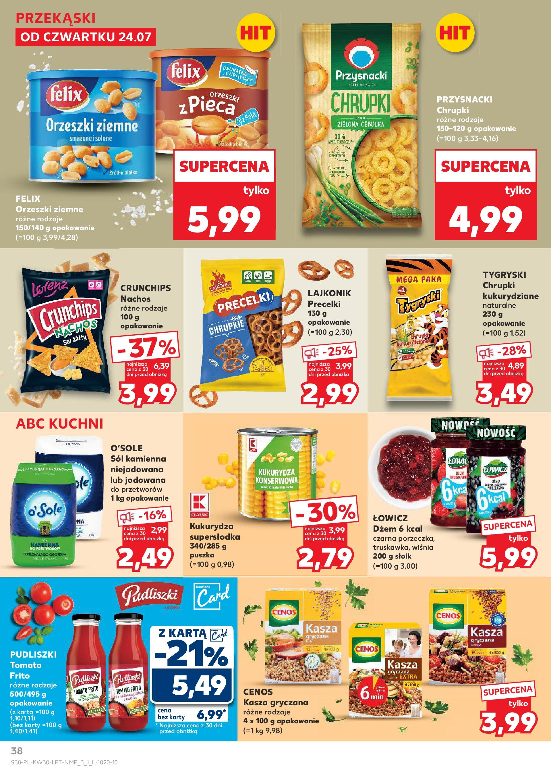 Kaufland gazetka (24.07.2025) - od jutra | Strona: 38 | Produkty: Napoje, Cytryny, Kombucha, Yerba mate Kaufland gazetka od 24.07.2025 - od jutra PDF | Strona: 38 | Produkty: Napoje, Cytryny, Kombucha, Yerba mate