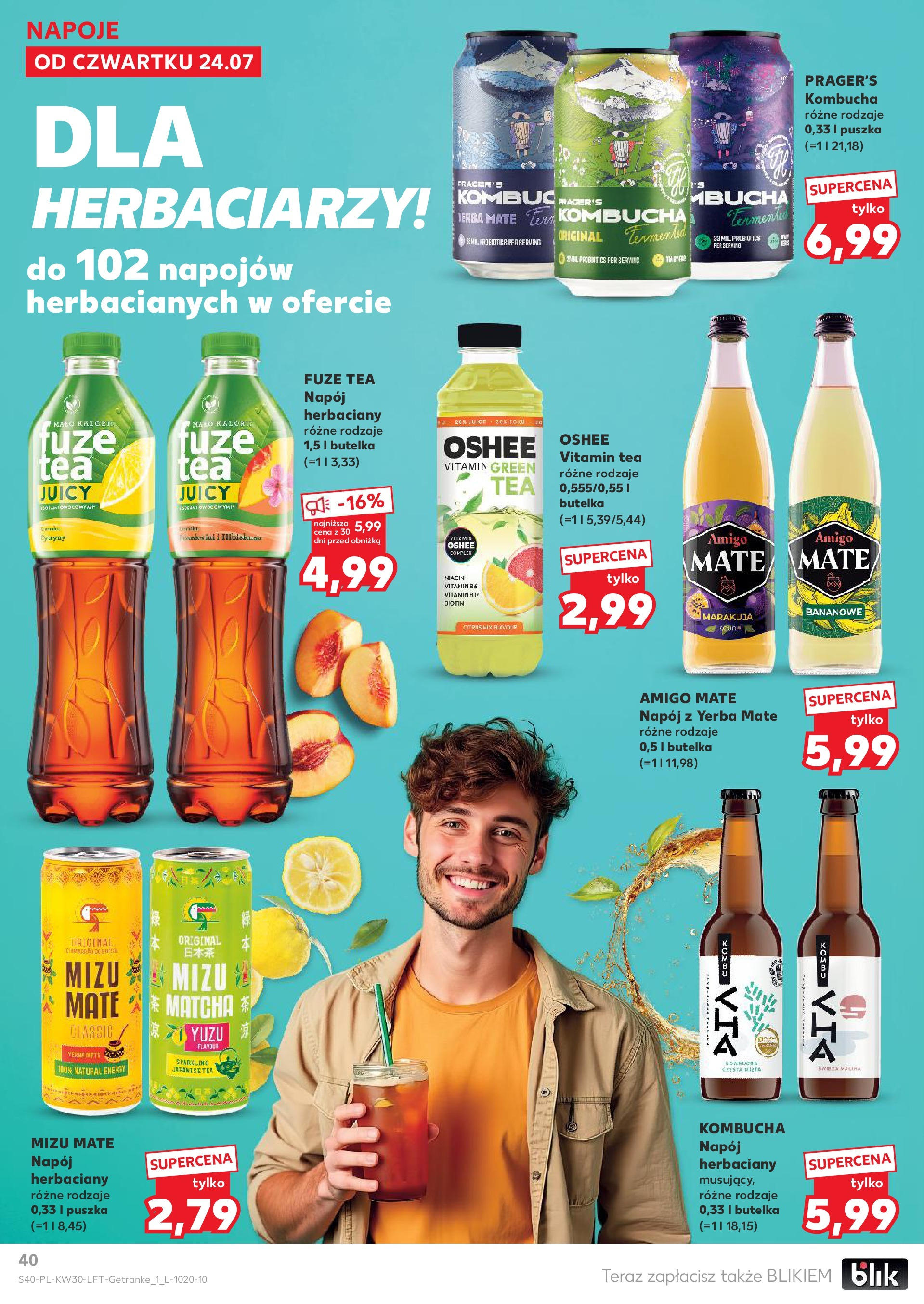 Kaufland gazetka (24.07.2025) - od jutra | Strona: 40 | Produkty: Leżak, Piwo Kaufland gazetka od 24.07.2025 - od jutra PDF | Strona: 40 | Produkty: Leżak, Piwo