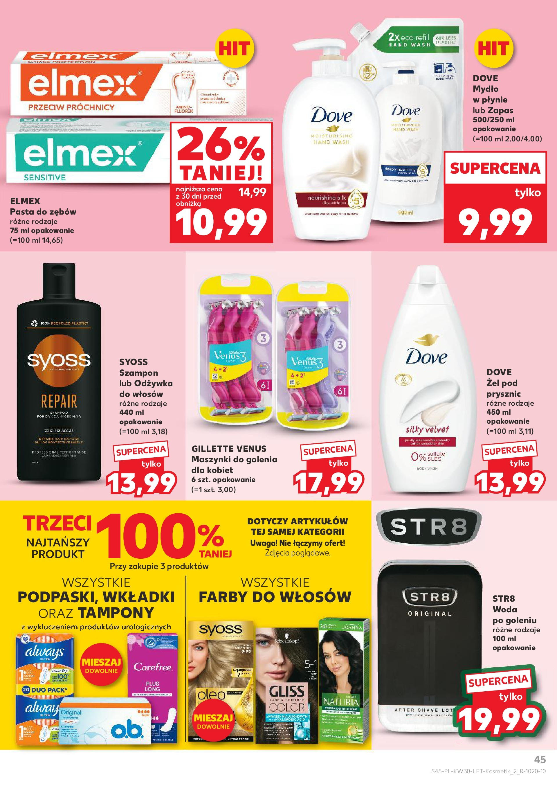 Kaufland gazetka (24.07.2025) - od jutra | Strona: 45 | Produkty: Płyn do mycia szyb, Persil, Perfumy, Płyn do mycia naczyń Kaufland gazetka od 24.07.2025 - od jutra PDF | Strona: 45 | Produkty: Płyn do mycia szyb, Persil, Perfumy, Płyn do mycia naczyń
