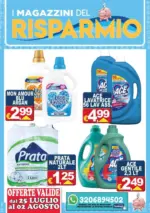 Magazzini del Risparmio Offerte valide dal 25 luglio al 2 agosto - al 02.08.2025
