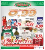 Gesad Supermercati Offerte valide dal 25 luglio al 5 agosto - al 05.08.2025