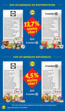 Cette semaine, retrouvez un ensemble de produits de grandes marques à prix Lidl
