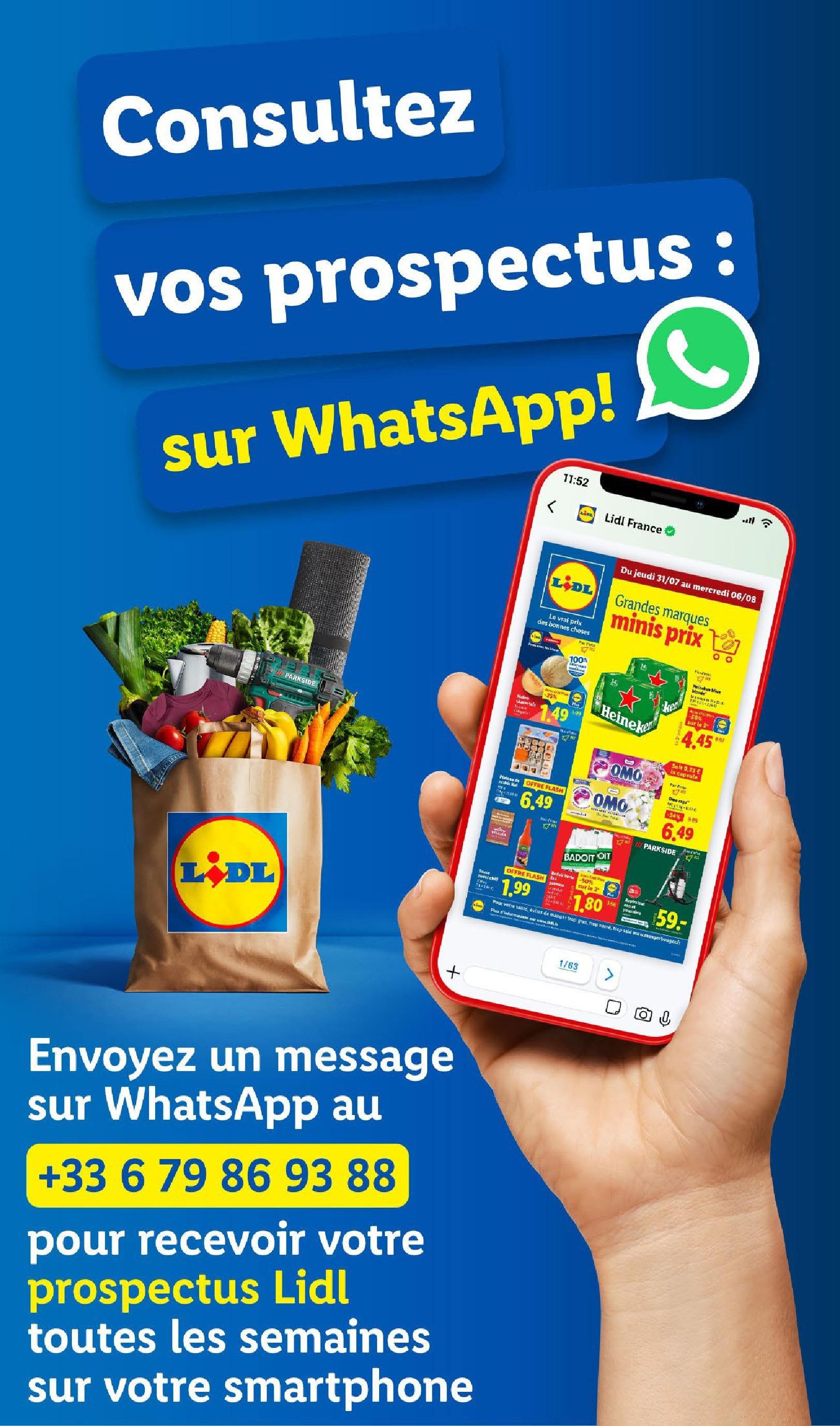 Catalogue LIDL du 30/07/2025 | Promo prospectus en ligne | Page: 46 | Produits: Smartphone, Badoit, Détergent, Heineken Catalogue LIDL du 30/07/2025 | Promo prospectus en ligne | Page: 46 | Produits: Smartphone, Badoit, Détergent, Heineken