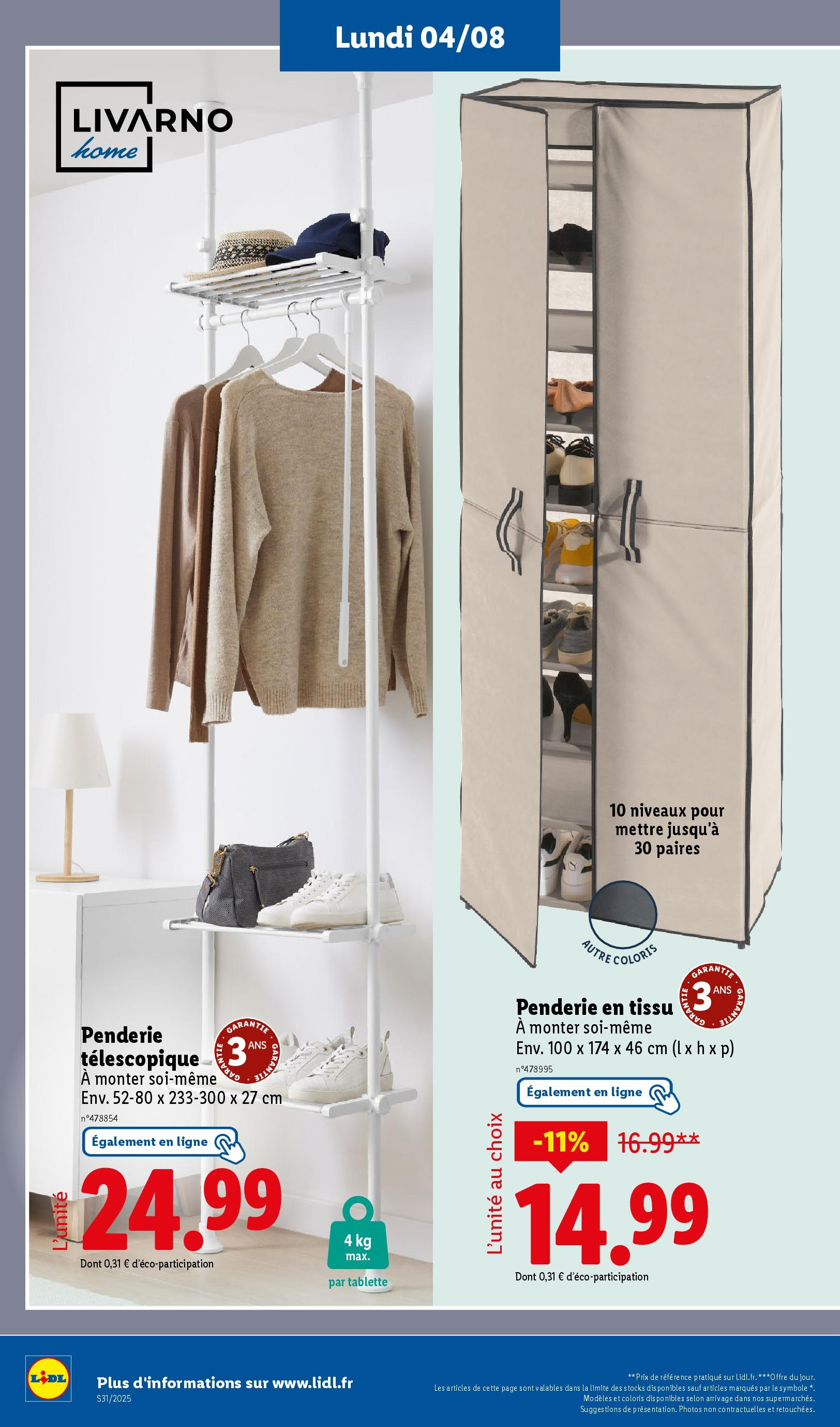 Catalogue LIDL du 30/07/2025 | Promo prospectus en ligne | Page: 30 | Produits: Tablette Catalogue LIDL du 30/07/2025 | Promo prospectus en ligne | Page: 30 | Produits: Tablette