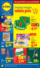 Cette semaine, retrouvez un ensemble de produits de grandes marques à prix Lidl
