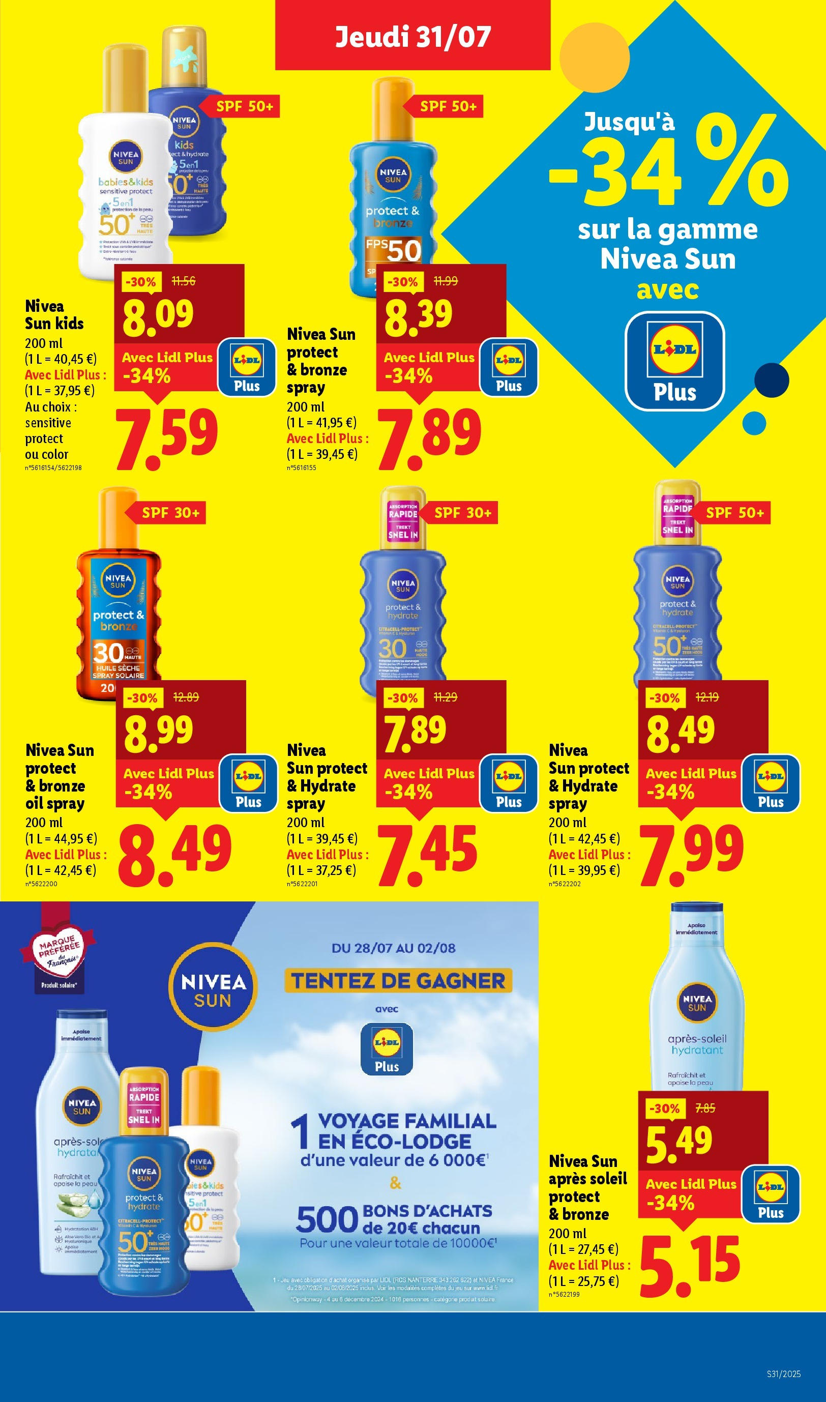 Catalogue LIDL du 30/07/2025 | Promo prospectus en ligne | Page: 21 | Produits: Huile