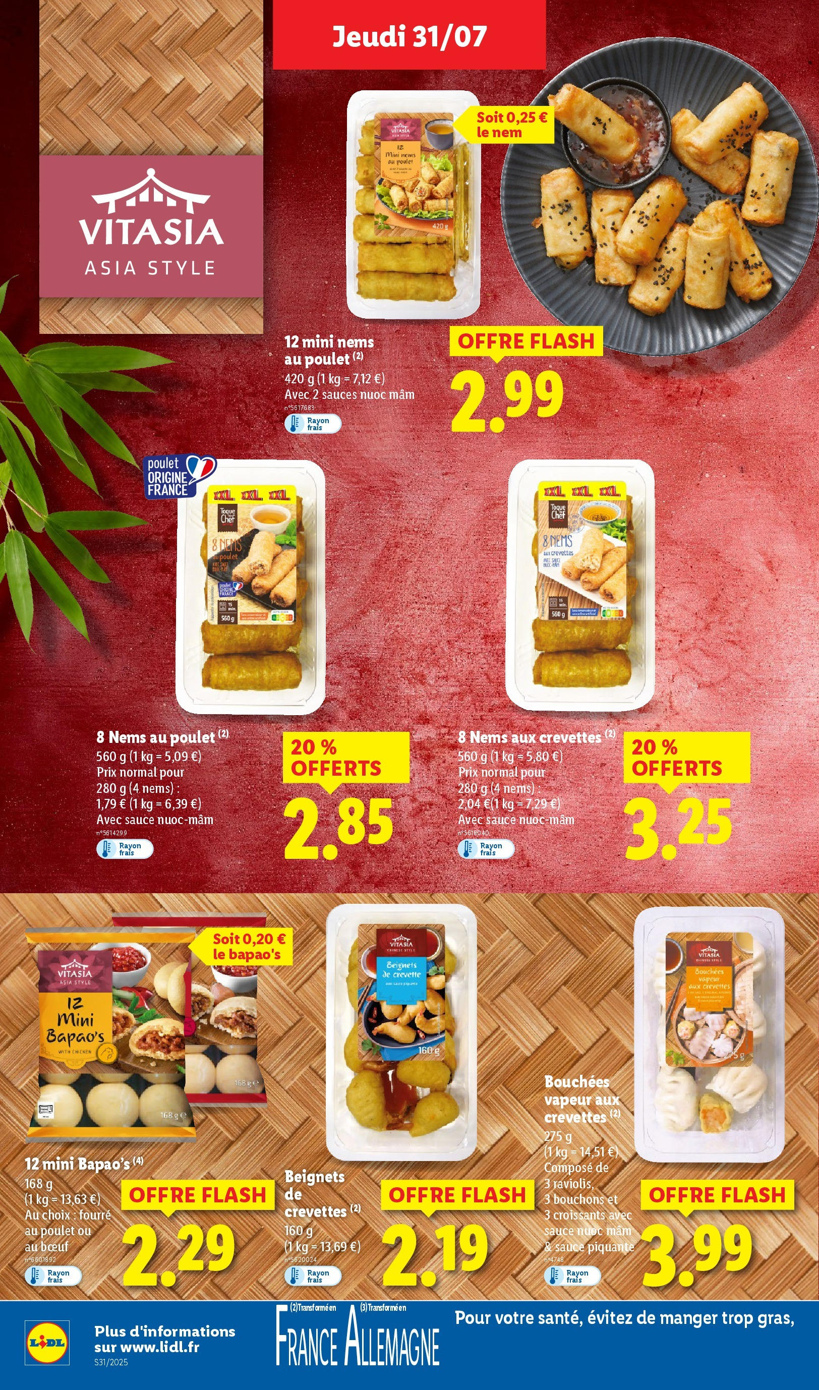 Catalogue LIDL du 30/07/2025 | Promo prospectus en ligne | Page: 24 | Produits: Crevette, Crevettes