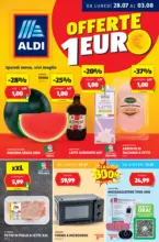 Aldi Offerte 1€ - al 03.08.2025