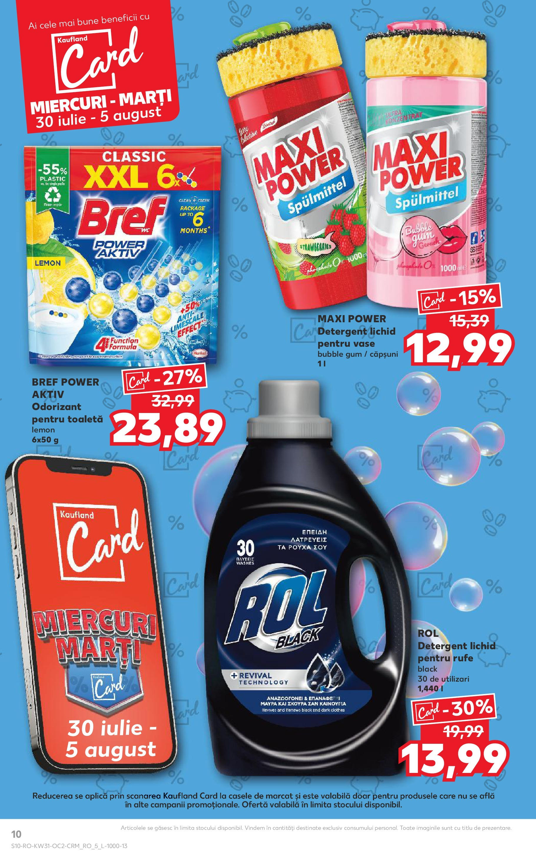 Catalog Kaufland - Zalau 30.07.2025 || Revista si Oferte | Pagină: 10 | Produse: Pomelo, Toaletă, Detergent, Căpșuni Catalog Kaufland - Zalau 30.07.2025 - Revista si Oferta | Pagină: 10 | Produse: Pomelo, Toaletă, Detergent, Căpșuni