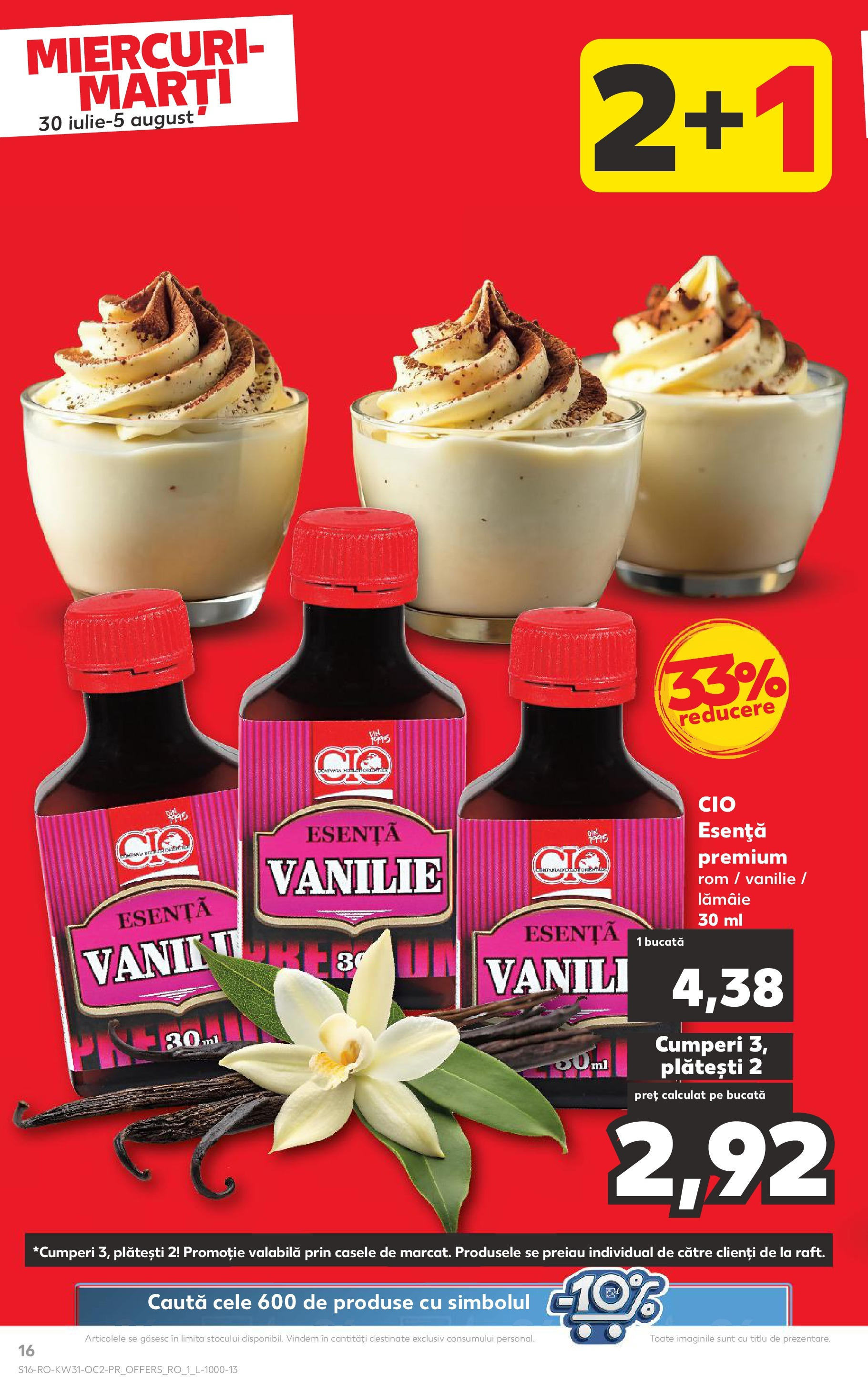 Catalog Kaufland - Zalau 30.07.2025 || Revista si Oferte | Pagină: 16 | Produse: Rom, Lămâie Catalog Kaufland - Zalau 30.07.2025 - Revista si Oferta | Pagină: 16 | Produse: Rom, Lămâie