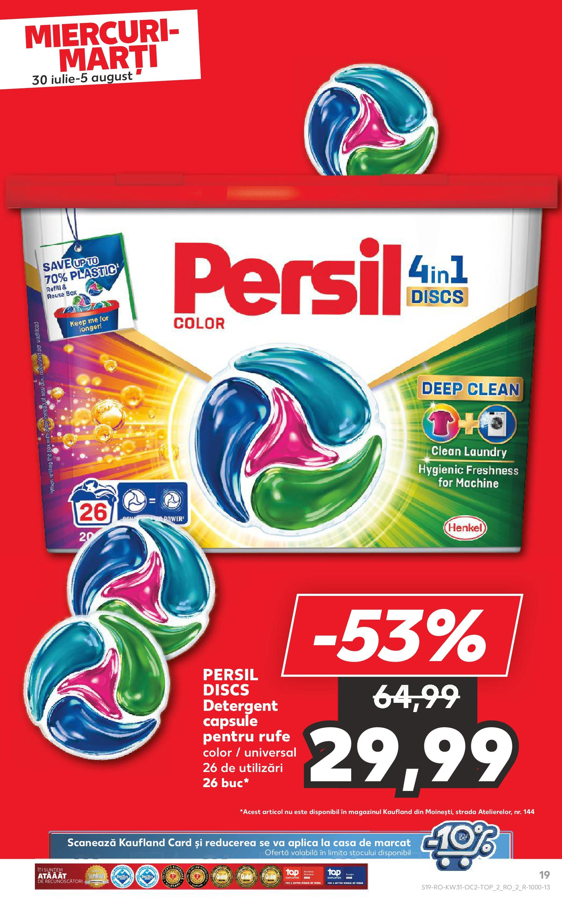 Catalog Kaufland - Zalau 30.07.2025 || Revista si Oferte | Pagină: 19 | Produse: Pomelo, Detergent Catalog Kaufland - Zalau 30.07.2025 - Revista si Oferta | Pagină: 19 | Produse: Pomelo, Detergent
