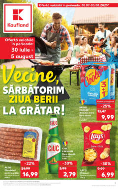 Catalog Kaufland - Fălticeni – previzualizare al pliantului de la Kaufland valabil de la 30.07.2025