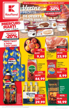 Catalog Kaufland - Arad – previzualizare al pliantului de la Kaufland valabil de la 30.07.2025