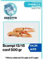 Zerotto Surgelati Offerte valide dal 15 luglio al 27 luglio - al 27.07.2025