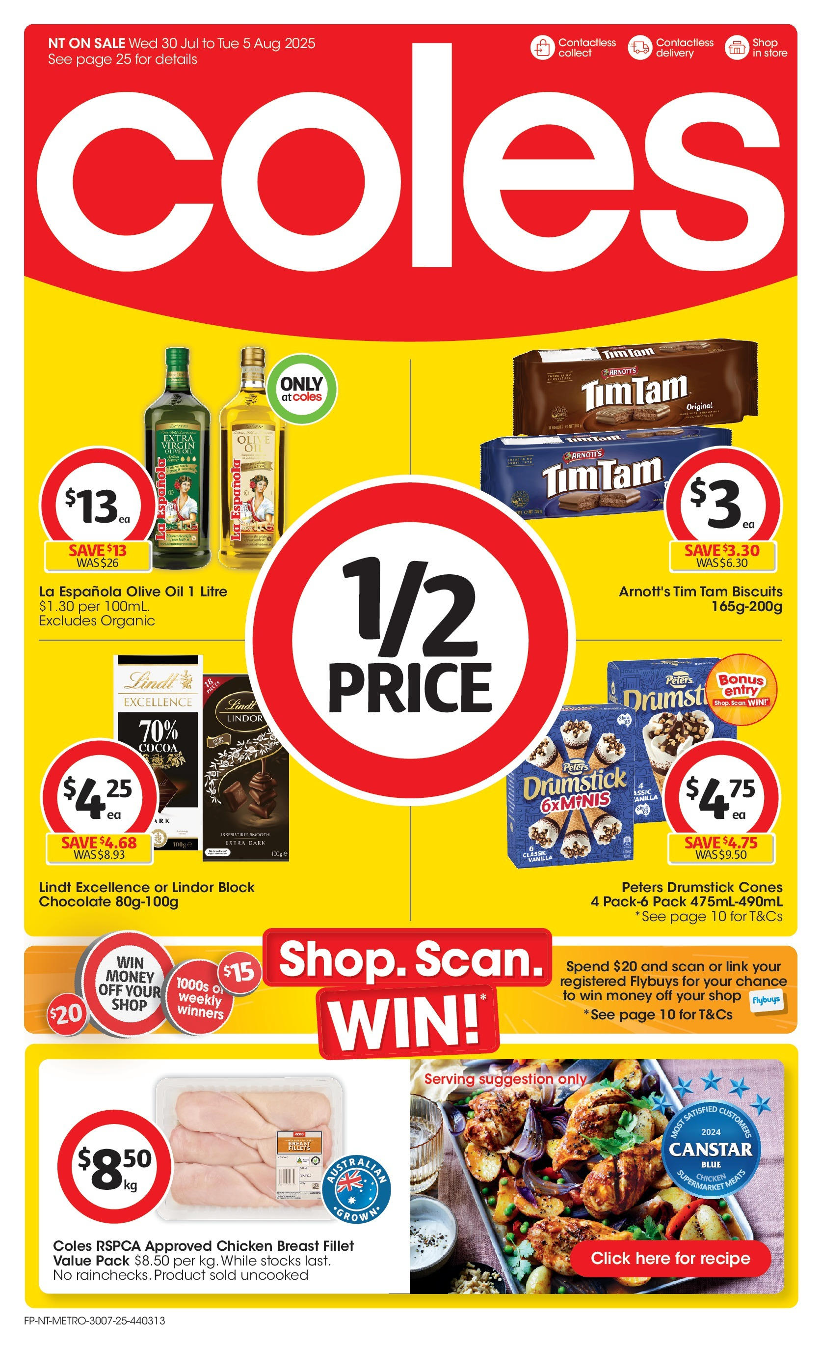 Coles catalogue valid from 30/07/2025 - page 1