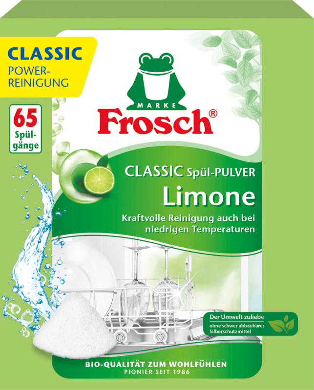 Frosch Spülmaschinen Pulver, 65 Spülgänge
