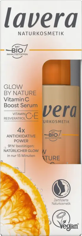lavera NATURKOSMETIK Serum Glow by Nature Vitamin C Boost