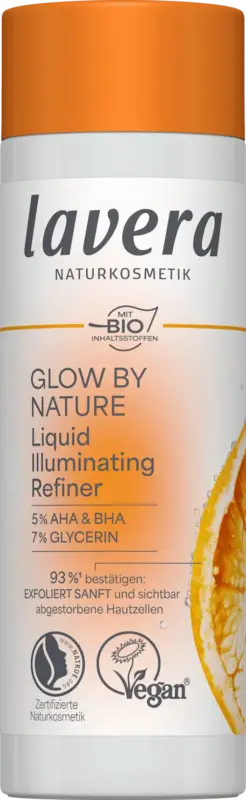lavera NATURKOSMETIK Gesichtswasser Glow by Nature Liquid Luminizer Refiner