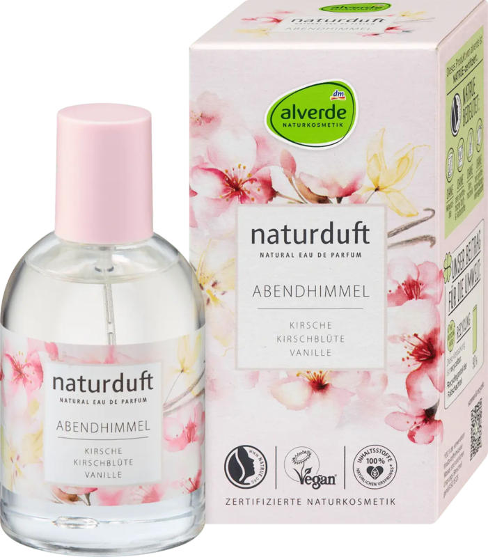 alverde NATURKOSMETIK Abendhimmel Eau de Parfum