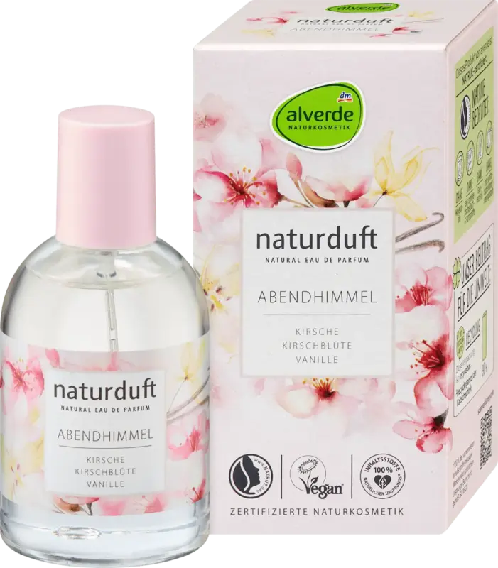 alverde NATURKOSMETIK Abendhimmel Eau de Parfum