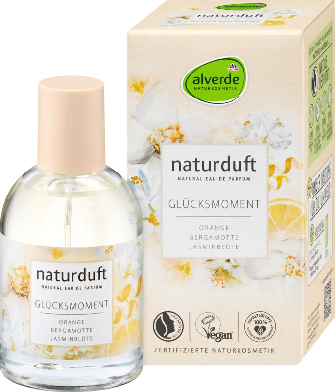 alverde NATURKOSMETIK Glücksmoment Eau de Parfum