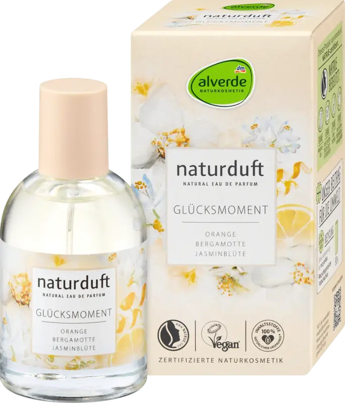 alverde NATURKOSMETIK Glücksmoment Eau de Parfum