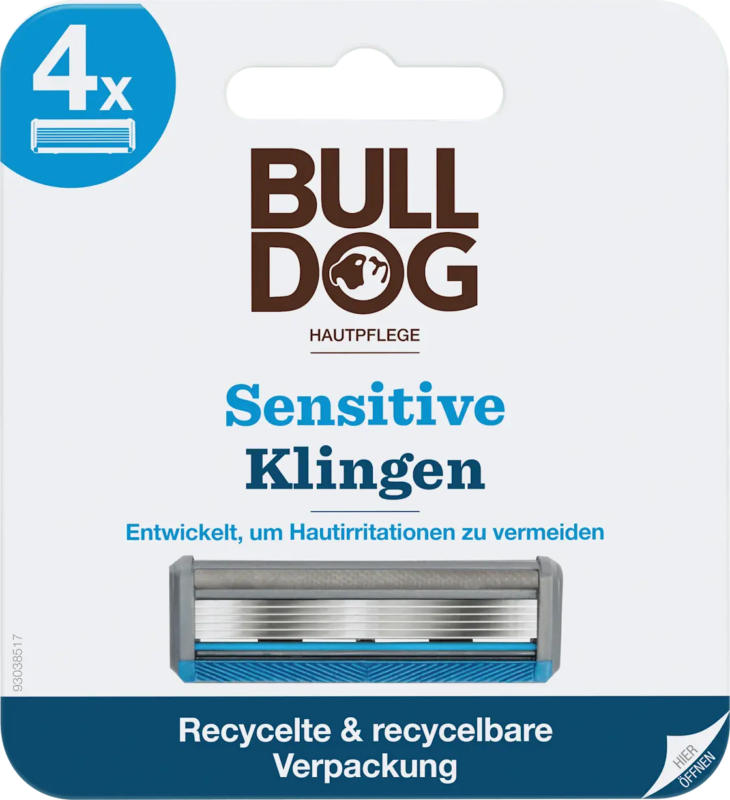 BULLDOG Rasierklingen, Sensitive