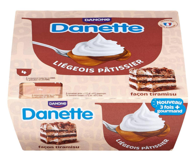 DANETTE Млечен десерт избрани видове