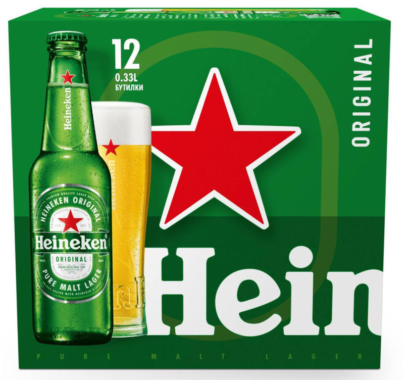 HEINEKEN Бира 12 бр. х 0,33 л