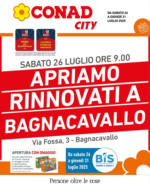 Conad City Apriamo rinnovati Bagnacavallo - al 31.07.2025