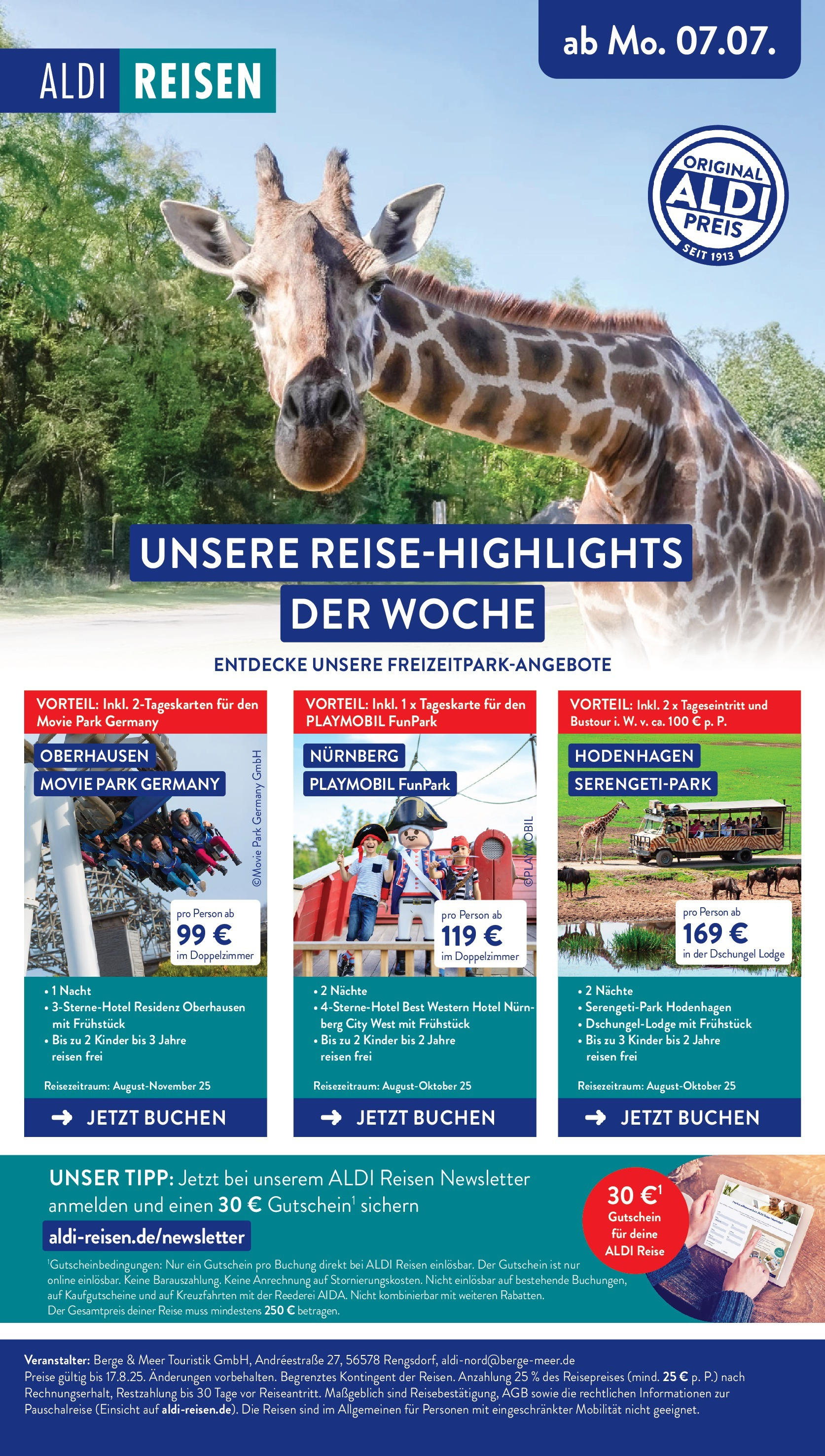 Aldi Prospekt 	 (ab 04.08.2025) » Angebote Online | Seite: 43
