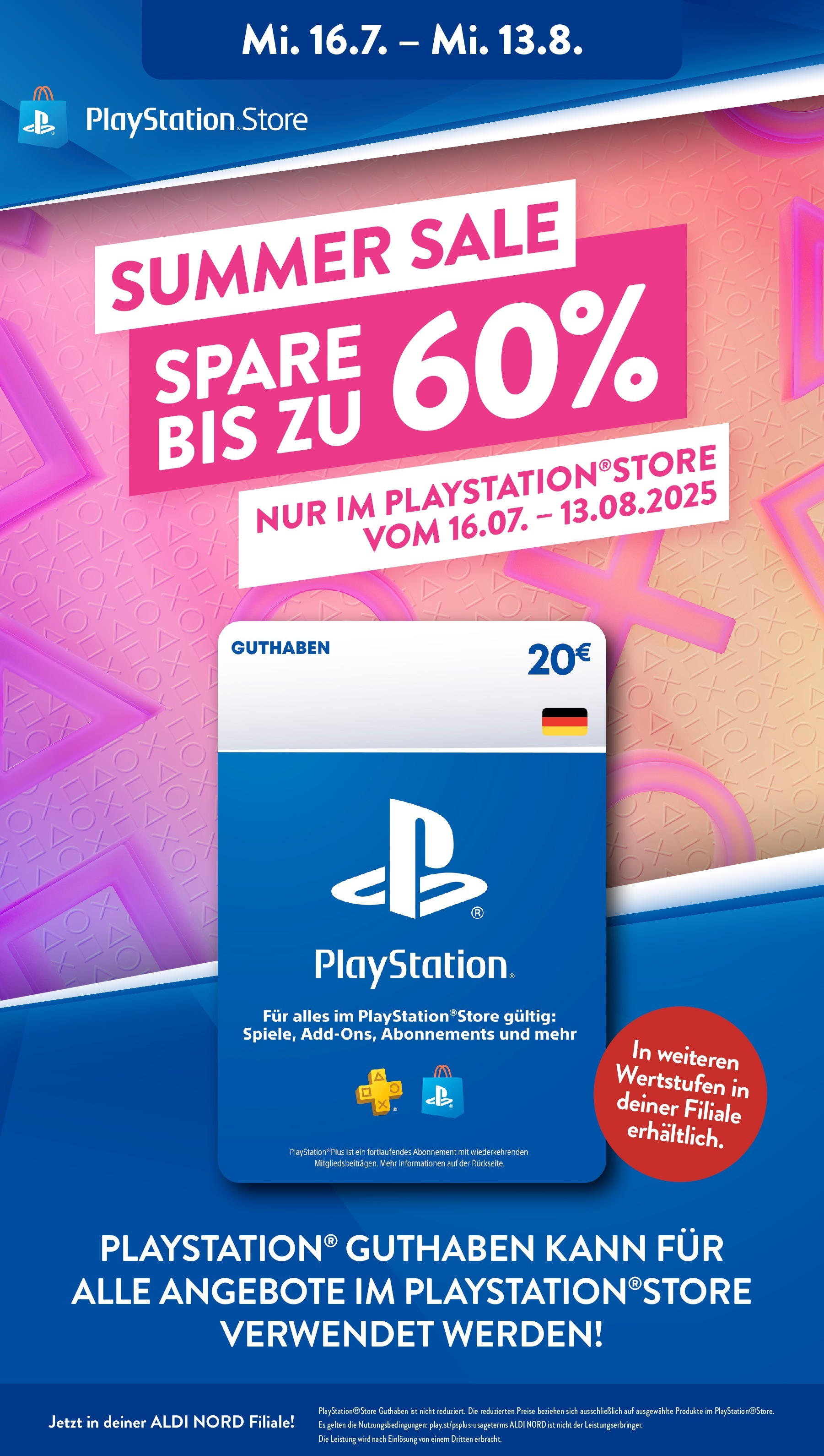 Aldi Prospekt 	 (ab 04.08.2025) » Angebote Online | Seite: 44 | Produkte: Playstation