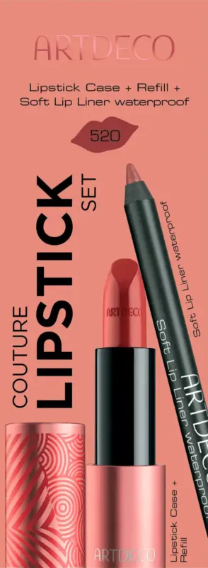 ARTDECO Lippenstift Set Couture Refill 520 3tlg.