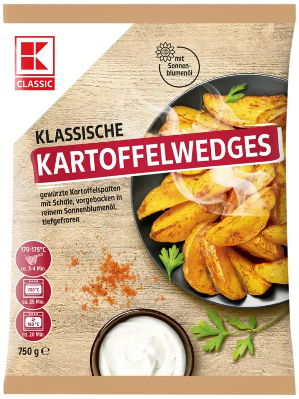 K-Classic Картофи Уеджис