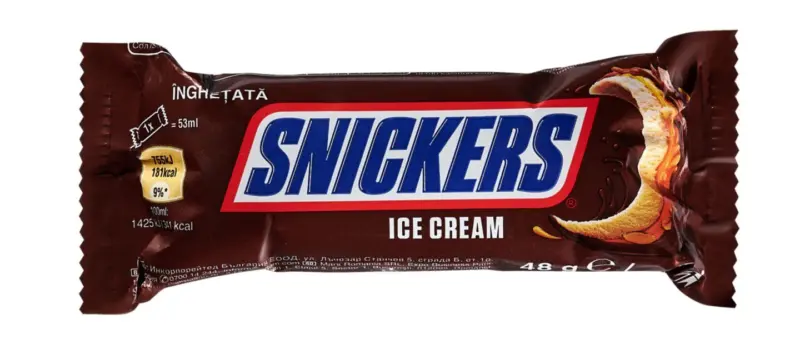 Snickers/ Mars/ Bounty Сладоледен десерт
