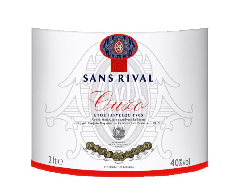 Sans Rival Узо 40% vol