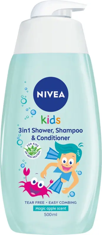 NIVEA KIDS Душ гел, шампоан или балсам различни видове