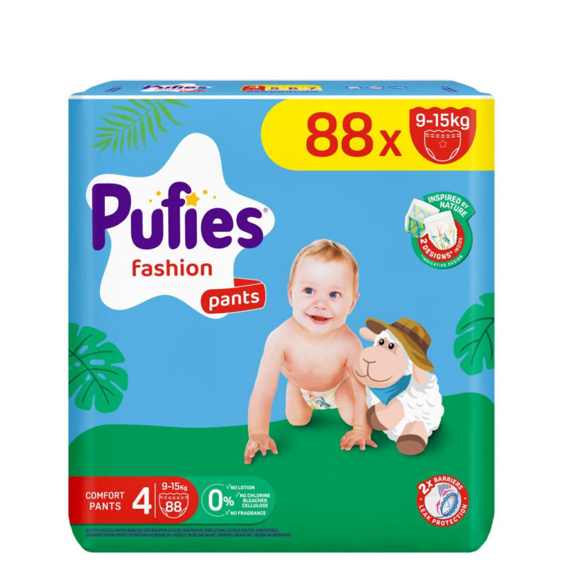 Pufies гащички 4, 5, 6 или 7 62-88 бр.