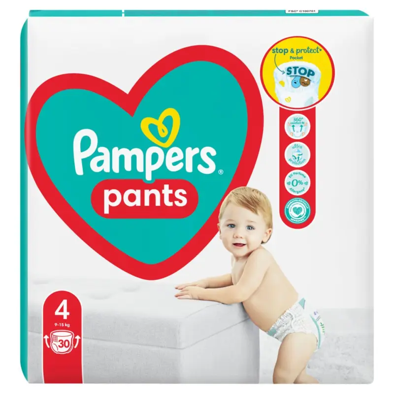 Pampers гащички Active Baby VP разм. 4, 5 и 6