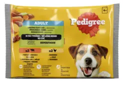 Pedigree Пауч за куче различни видове 4 х 100 гр.