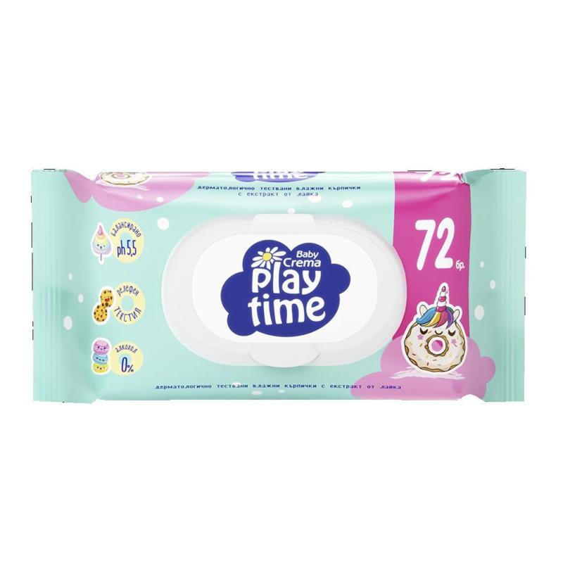 Baby Crema Бебешки влажни кърпички