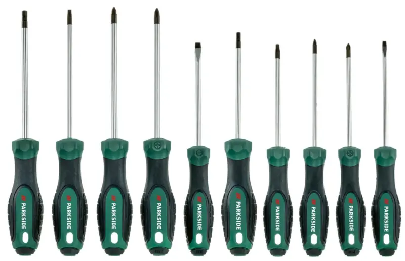 PARKSIDE® Комплект отвертки 10 части