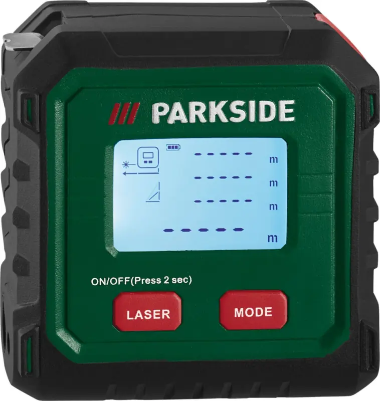 PARKSIDE® Лазерен далекомер с ролетка с ролетка PLMB C3